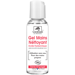 Gel Mains Nettoyant sans eau 50 ml Bio