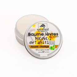 Baume lèvres au Monoï de Tahiti Appellation d'Origine 15 ml