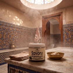 Savon Noir Hammam certifié...