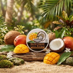 Baume Corporel Coco Mangue certifié Bio 200ml