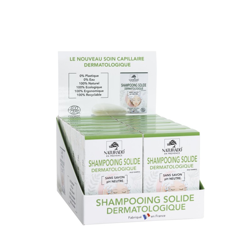 Shampooing Solide Dermatologique Bio 75 g